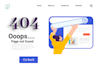 website design with landing page