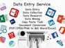 do data entry, typing work, and virtual assistant