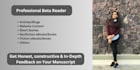 beta read your writing and provide honest feedback