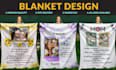 do unique and high quality fleece blanket design