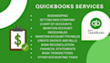 do bookkeeping on quickbooks online, desktop, excel
