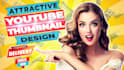 design attractive clickbait youtube thumbnail within 2 hours