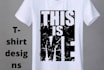 awesome and unique t shirt design