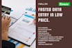 do fastest data entry in low price