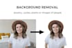 do 70 photos background removal