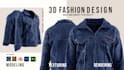 make clo 3d clothes modeling , texturing and animation