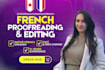 be your native french proofreader and copy editor