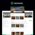 develop a professional website with reactjs, nextjs, nodejs