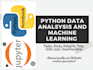 do python data analysis and machine learning projects