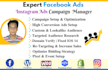 be your facebook ads campaign manager