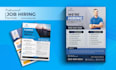 do job hiring, recruitment, business flyer, social media ads for available jobs
