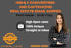 send 365 days real estate email drip campaign sequence
