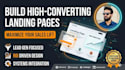 design a lead capture landing page or lead generation page in wordpress