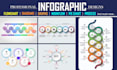 design business infographic, workflow, process flow, org chart, flowchart