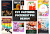 do creative professional pinterest pins design