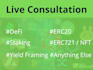 provide blockchain, nft and defi consultation