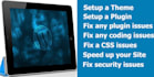 customize, fix coding, plugin and responsive issue to wp site