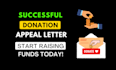 write a successful donation appeal letter for your crowdfunding compaign