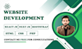 build modern, responsive websites using react bootstrap