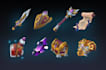 make 2d, vector icons, props and objects for web, game or mobile projects
