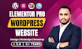 create wordpress website with elementor pro as elementor expert
