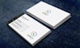 design professional minimal and elegant business cards