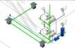 do mep bim models design for residential commercial project