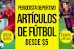 write sports articles and blog posts SEO in spanish