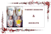 create modern tshirt designs and mockups