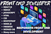 do a full stack web application development in next js  tailwind CSS