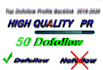 do 50 manually dofollow backlinks with high da pa