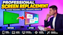 professional vfx screen replacement and motion tracking