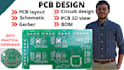 create schematics and design pcb using altium, eagle or kicad