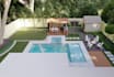 render custom 3d backyard landscape design front yard garden pool patio pergola