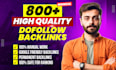 create manual high da DR dofollow contextual SEO backlinks to bost off page
