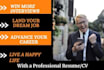 write a professional job winning CV, resume,  in 24 hours