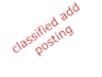 do classified add posting