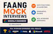 conduct faang mock interviews by a google engineer