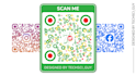 do outstanding qr code design with your logo in 2 hrs