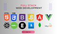 build or rebuild full stack websites with angular, vue, mean, mevn