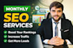 provide professional SEO service to improve website ranking