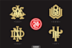 design vintage, classic, minimalist, or luxury monogram logo