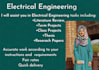 tutor you in tasks related to electrical engineering
