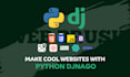 be your python django developer