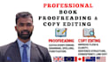 do professional book editing, proofreading and copy editing