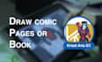 draw comic pages or strips