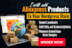 add dropshipping products to woocommerce or shopify store