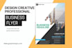 design professional business flyer