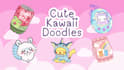 draw cute kawaii doodles, stickers illustrations