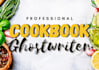 ghostwrite amazing cookbook with high quality content